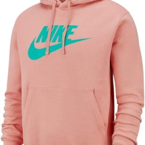 Nike Men's Club Swoosh Hoody Long Sleeve Top