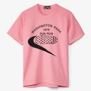 Pink T-Shirt Nike Hoodie