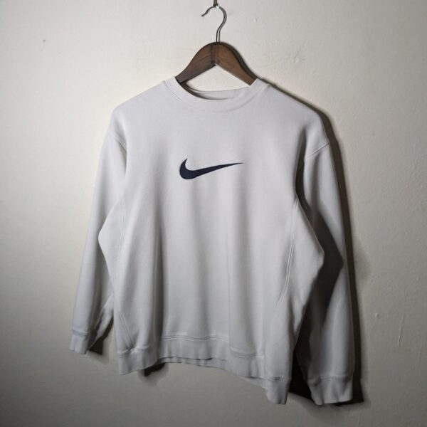 Nike Women's Black and White Sweatshirt